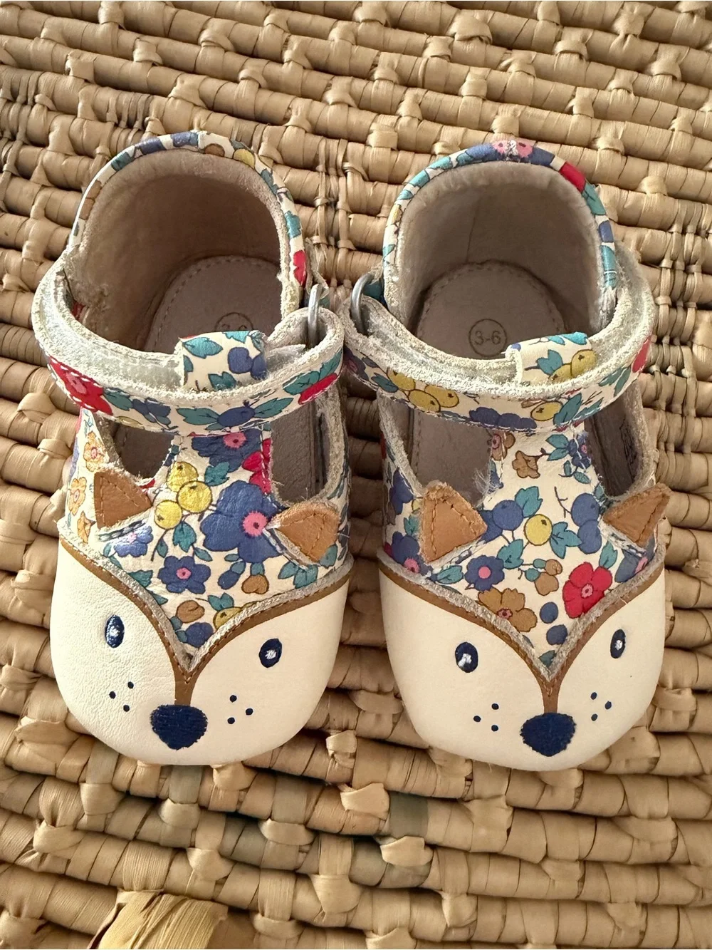 lot of 3 infant shoes Baby Boden Leather Fox + Wonder Nation Sandals + Maryjane